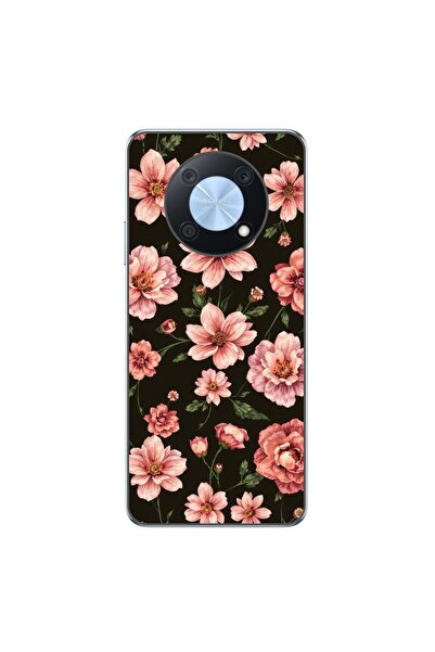 OEM Husa compatibila cu Huawei Nova Y90 Silicon Gel Tpu Model Pink Spring Flo...