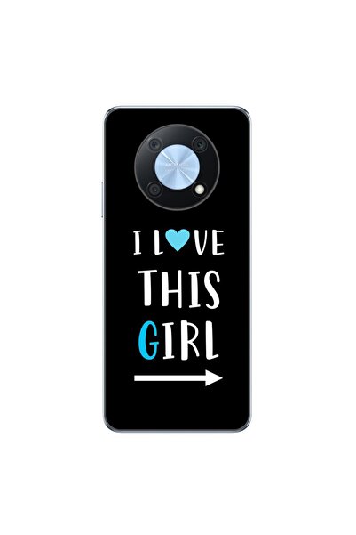OEM Husa compatibila cu Huawei Nova Y90 Silicon Gel Tpu Model Cupluri I love ...