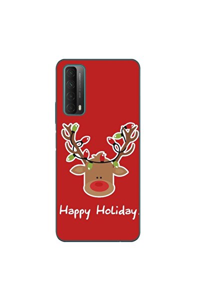 OEM Husa compatibila cu Huawei P Smart 2021 Silicon Gel Tpu Model Craciun Ren...