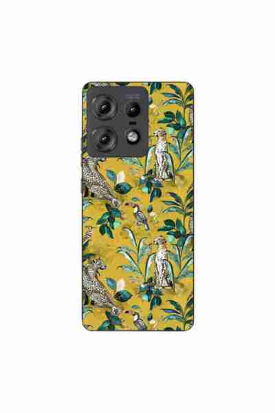 OEM Husa compatibila cu Motorola Edge 50 Pro Silicon Gel Tpu Model Yellow Jun...