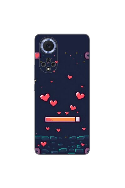 OEM Калъф, съвместим с Huawei Nova 9, от силиконов гел TPU, с пикселен десен ...