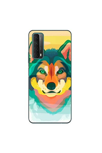 OEM Husa compatibila cu Huawei P Smart 2021 Silicon Gel Tpu Model Desen Lup
