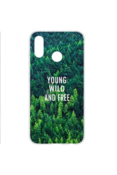 OEM Husa compatibila cu Huawei P20 Lite Silicon Gel Tpu Model Wild and Free