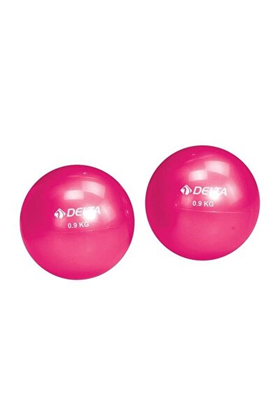 Delta Pilates Ağırlık Denge Topu 0,9 Kg X 2 Adet Toplam 1.800 Kg Toning Ball ...