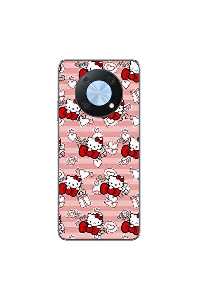 OEM Husa compatibila cu Huawei Nova Y90 Silicon Gel Tpu Model Hello Kitty Roz...