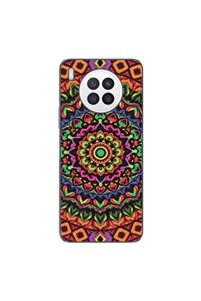 OEM Husa compatibila cu Huawei Nova 8i Silicon Gel Tpu Model Colorfull Mandal...