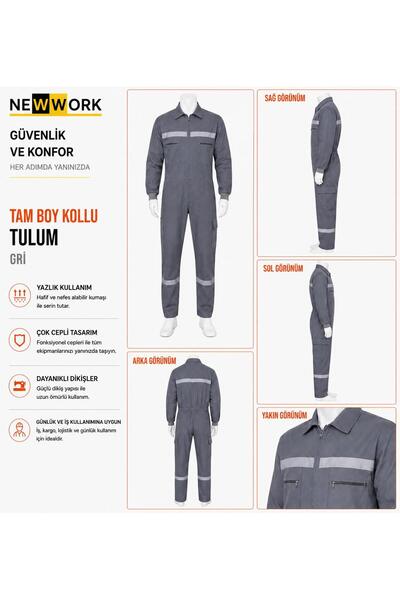 Newwork 16/12 YAZLIK TAM BOY İŞ TULUMU