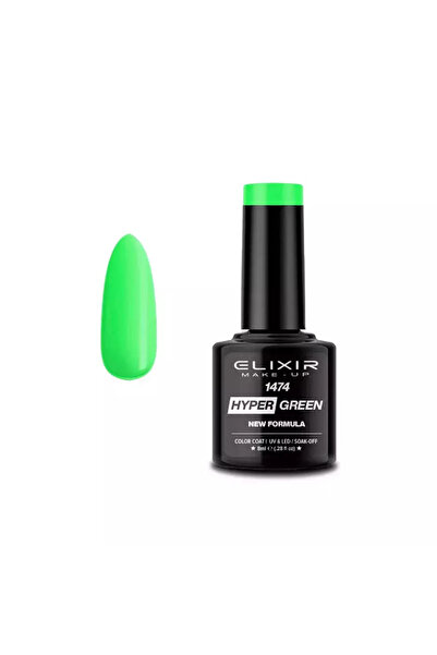 Elixir SEMI GEL 1470 HYPER Black 8ML