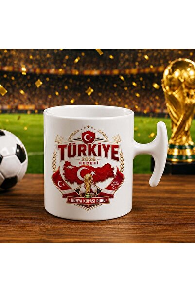 Bk Gift كأس تركيا التذكاري بتصميم كأس العالم لكرة القدم - 2 كأس على شكل مطرقة...