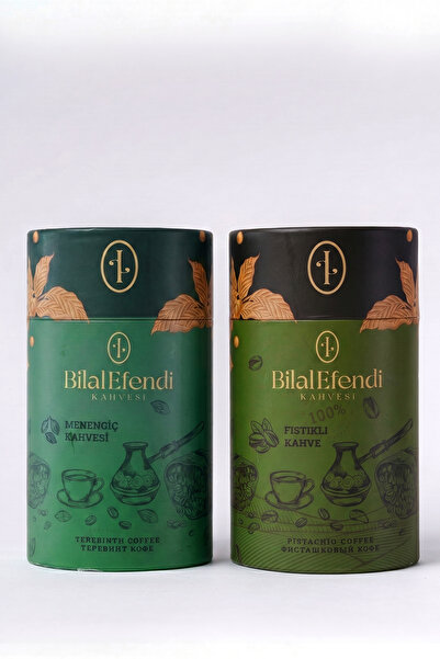 Bilal Efendi Menengiç Coffee and Pistachio Coffee Set – Exclusive Gourmet Cof...