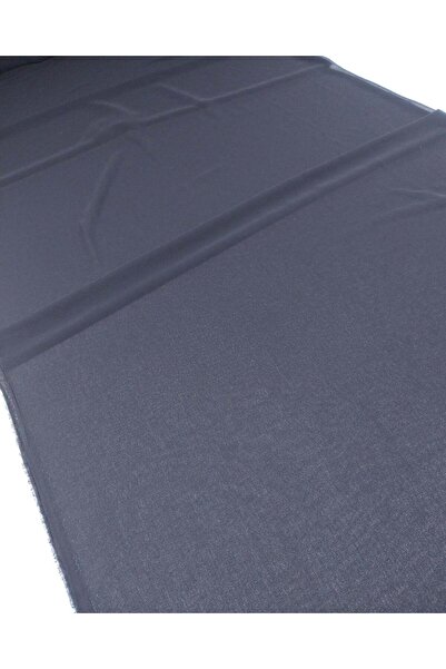 Kumaş Parça Black Chiffon Fabric, Thin and Lightly Draped, Suitable for Eveni...
