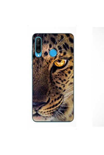 OEM Husa compatibila cu Huawei P30 Lite Silicon Gel Tpu Model Leopard