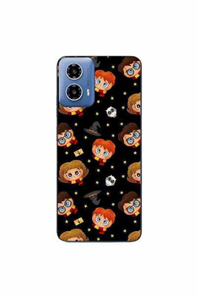 OEM Калъф, съвместим с Motorola Moto G34, силиконов гел TPU, с десен Хари Пот...