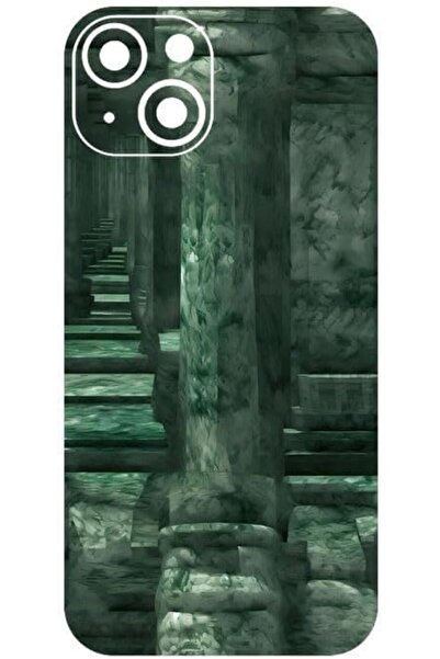 BURAQ Back protection sticker for Apple iPhone 15 with 3D abstract design fro...