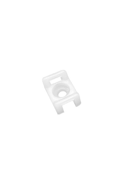 Braytron SUPORTI pt BRIDA, 16x10,7mm PA66 ALB 100BUC/PAC