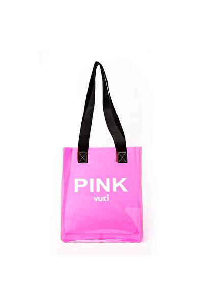VUKİ 4’lü Pembe Şeffaf El Çantası Avantaj Paketi