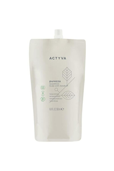 Kemon Sampon pentru Purificare Scalp - Actyva Purezza Shampoo Pouch Bag, 500 ml