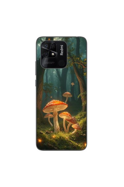 OEM Husa compatibila cu Xiaomi Redmi 10C Silicon Gel Tpu Model Glowing Magica...