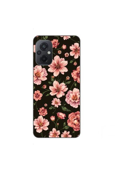 OEM Husa compatibila cu Xiaomi Poco M5 Silicon Gel Tpu Model Pink Spring Flowers