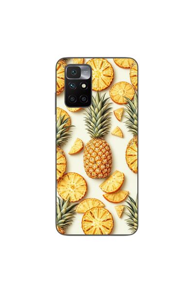 OEM Калъф, съвместим с Xiaomi Redmi 10, силиконов гел TPU, с десен на сочен а...