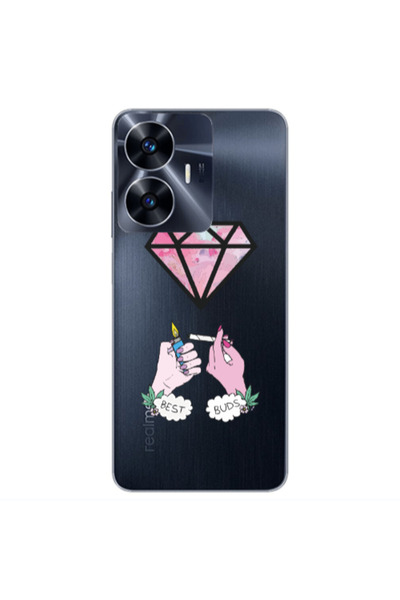 Other Realme Note 50 Best buds Transparent Silicone TPU Θήκη