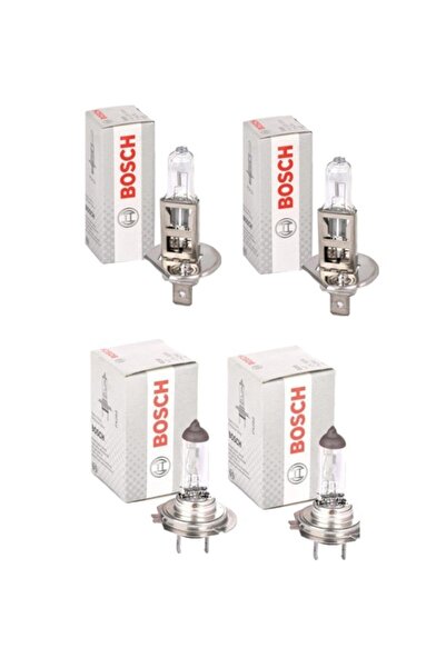 Bosch Peugeot 5008 Uzun Kısa Far Ampul Takımı H1-h7 2009-2017