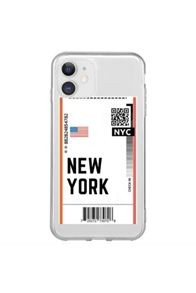 Other Apple iPhone 12 Mini New York NYC Transparent Silicone TPU Θήκη