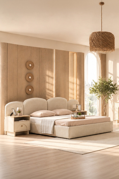 İYENA HOME LİVİNG Rena Yatak Odası Karyola (komodin hariç)