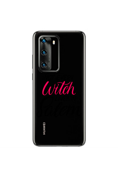 Other Huawei P40 Not every witch lives in salem Transparent Silicone TPU Θήκη