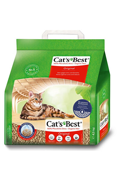 Jrs Cat's Best Original hygienic cat litter, organic fibers, 10L, 4.3kg
