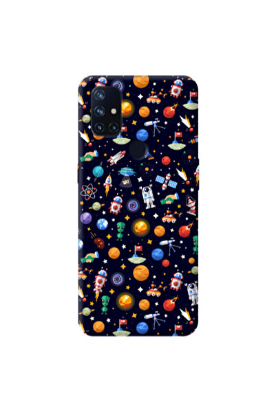 Other Oneplus Nord 10 Small planets Transparent Silicone TPU Θήκη