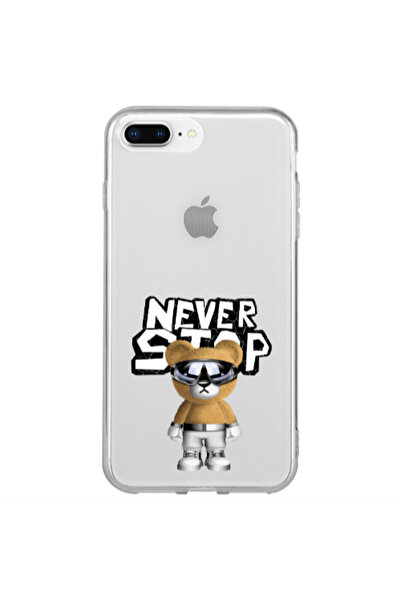Other Apple iPhone 7 Plus Never stop Transparent Silicone TPU Θήκη