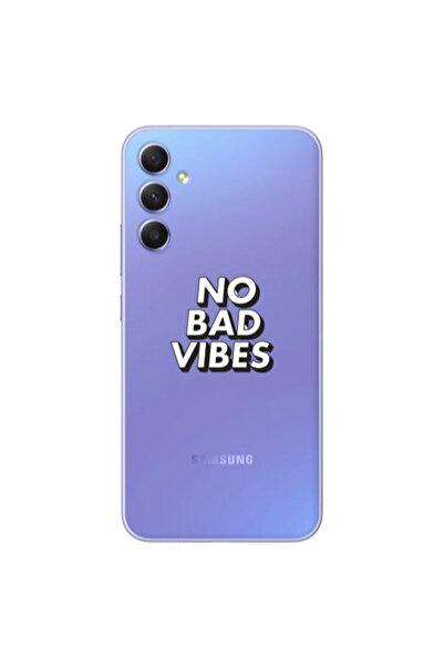 Other Samsung A15 5G No bad vibes Transparent Silicone TPU Θήκη