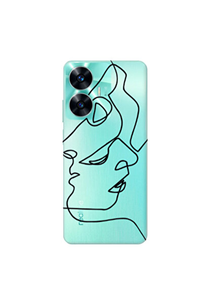 Other Realme C55 intertwined Transparent Silicone TPU Θήκη