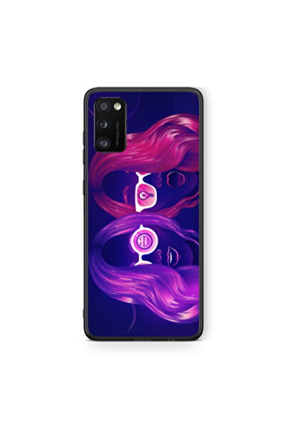 Other Samsung A41 Dual style Black Glossy Θήκη