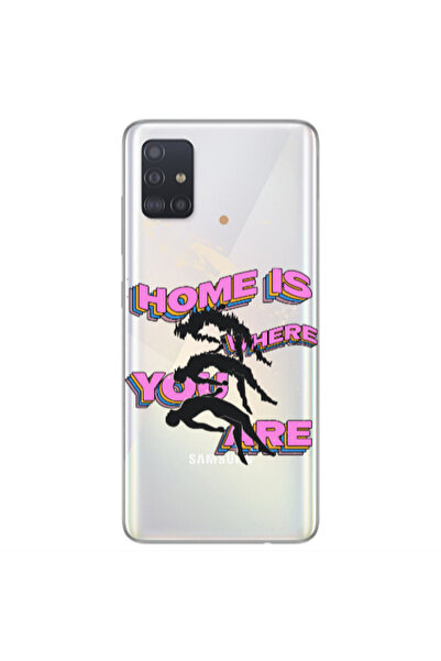 Other Samsung A51 Home Is Where Transparent Silicone TPU Θήκη