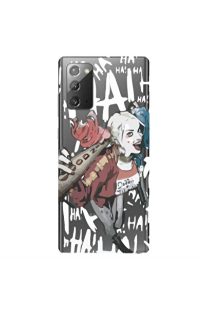 Other Samsung Note 20 Ha Ha Ha Transparent Silicone TPU Θήκη