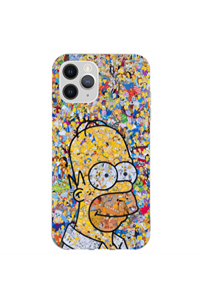 Other Apple iPhone 11 Pro Max Simpsons Transparent Silicone TPU Θήκη