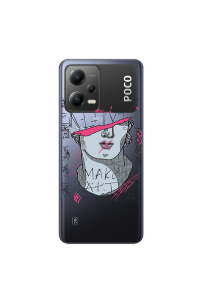 Other Xiaomi Poco X5 Make art Transparent Silicone TPU Θήκη