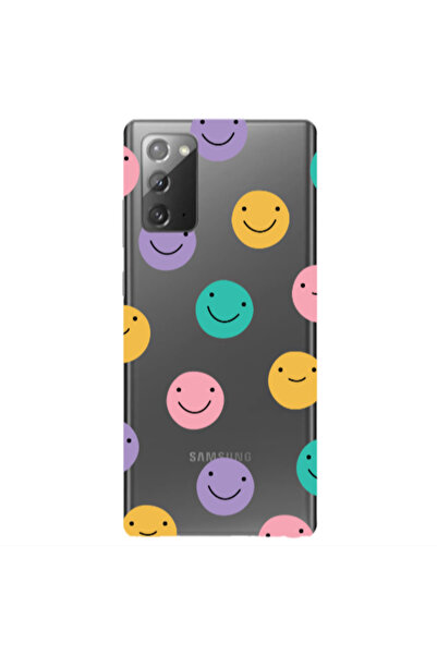 Other Samsung Note 20 Colorful smiles Transparent Silicone TPU Θήκη