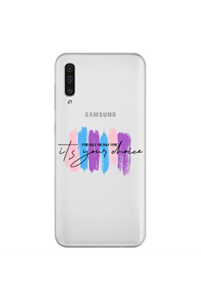 Other Samsung A70 One Day Or Day One Transparent Silicone TPU Θήκη