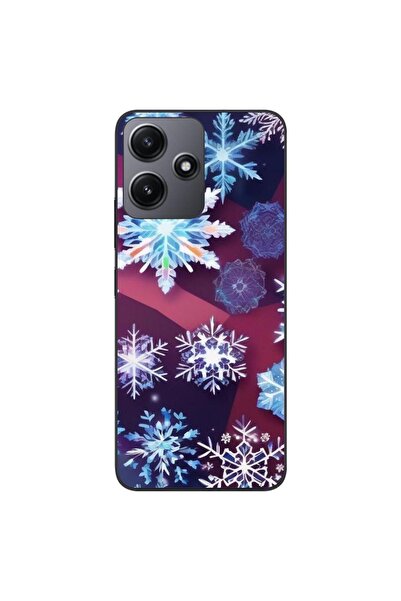 OEM Husa compatibila cu Xiaomi Redmi 12 5G Silicon Gel Tpu Model Fulgi de Gheata