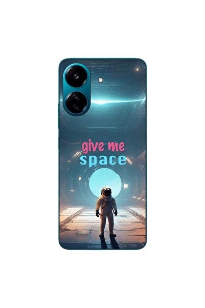 OEM Case compatible with Xiaomi Redmi 13C 4G Silicon Gel Tpu Model Give Me Space