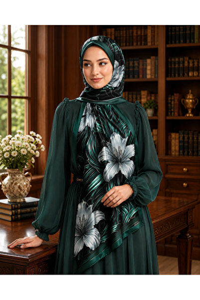 4seasons scarf Crepe Chiffon Veil