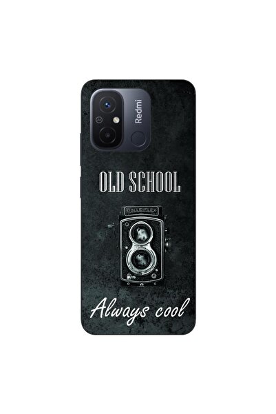 OEM Husa compatibila cu Xiaomi Redmi 12C Silicon Gel Tpu Model Retro Camera