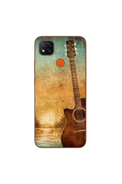 OEM Husa compatibila cu Xiaomi Redmi 9C, 9C NFC Silicon Gel Tpu Model Chitara...