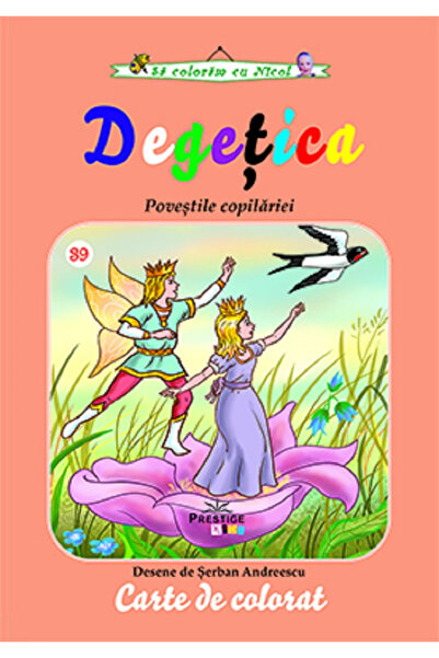 Editura Prestige Degetica - carte de colorat