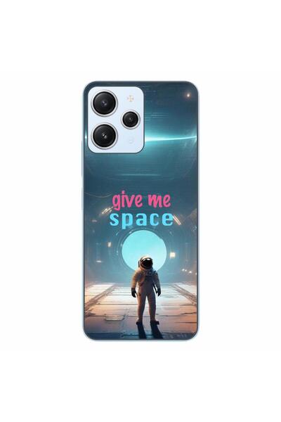 OEM Case compatible with Xiaomi Redmi 12 4G Silicon Gel Tpu Model Give Me Space