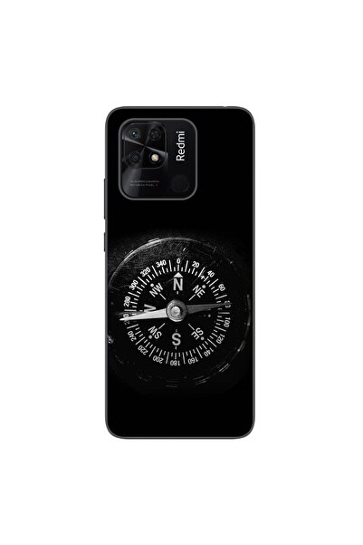 OEM Case compatible with Xiaomi Redmi 10C Silicone Gel Tpu Vintage Compass Pa...