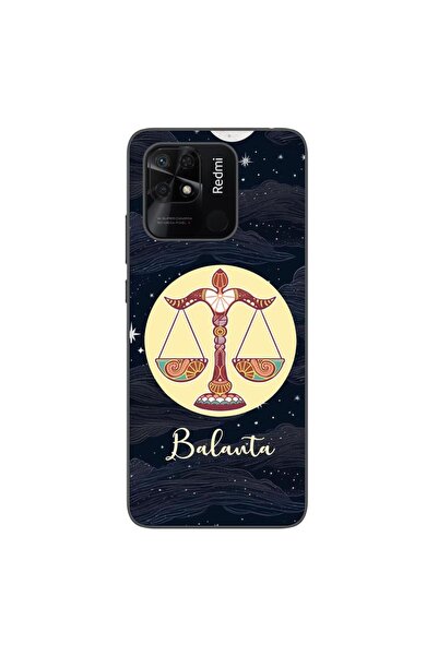 OEM Θήκη συμβατή με Xiaomi Redmi 10C Σιλικόνης Gel TPU με σχέδιο Ωροσκόπιο Ζυγός